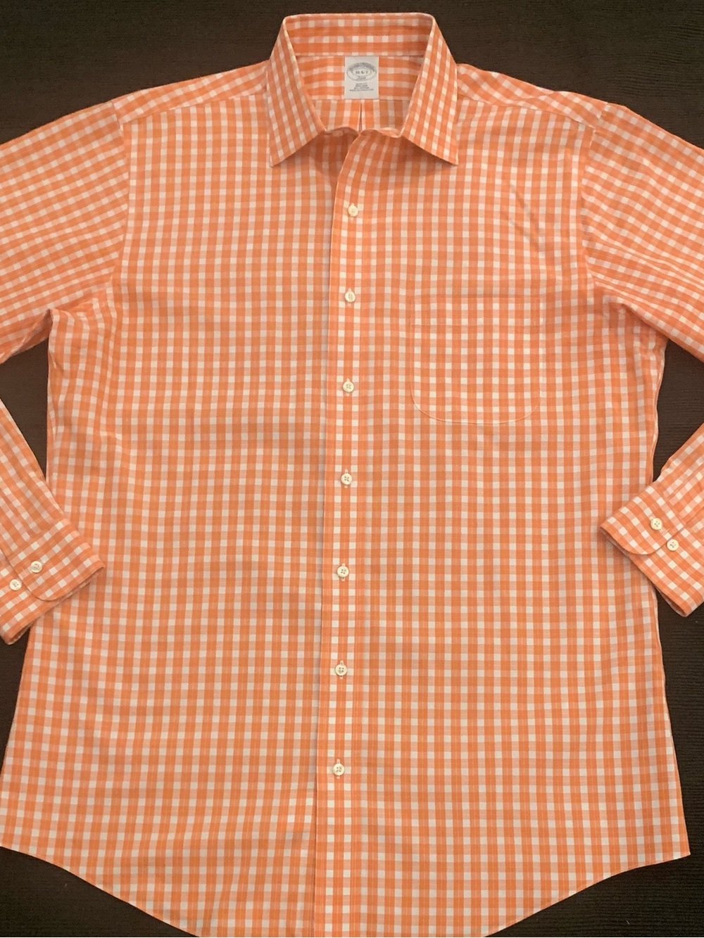 BROOKS BROTHERS Slim Fit Non-Iron All Cotton Shirt